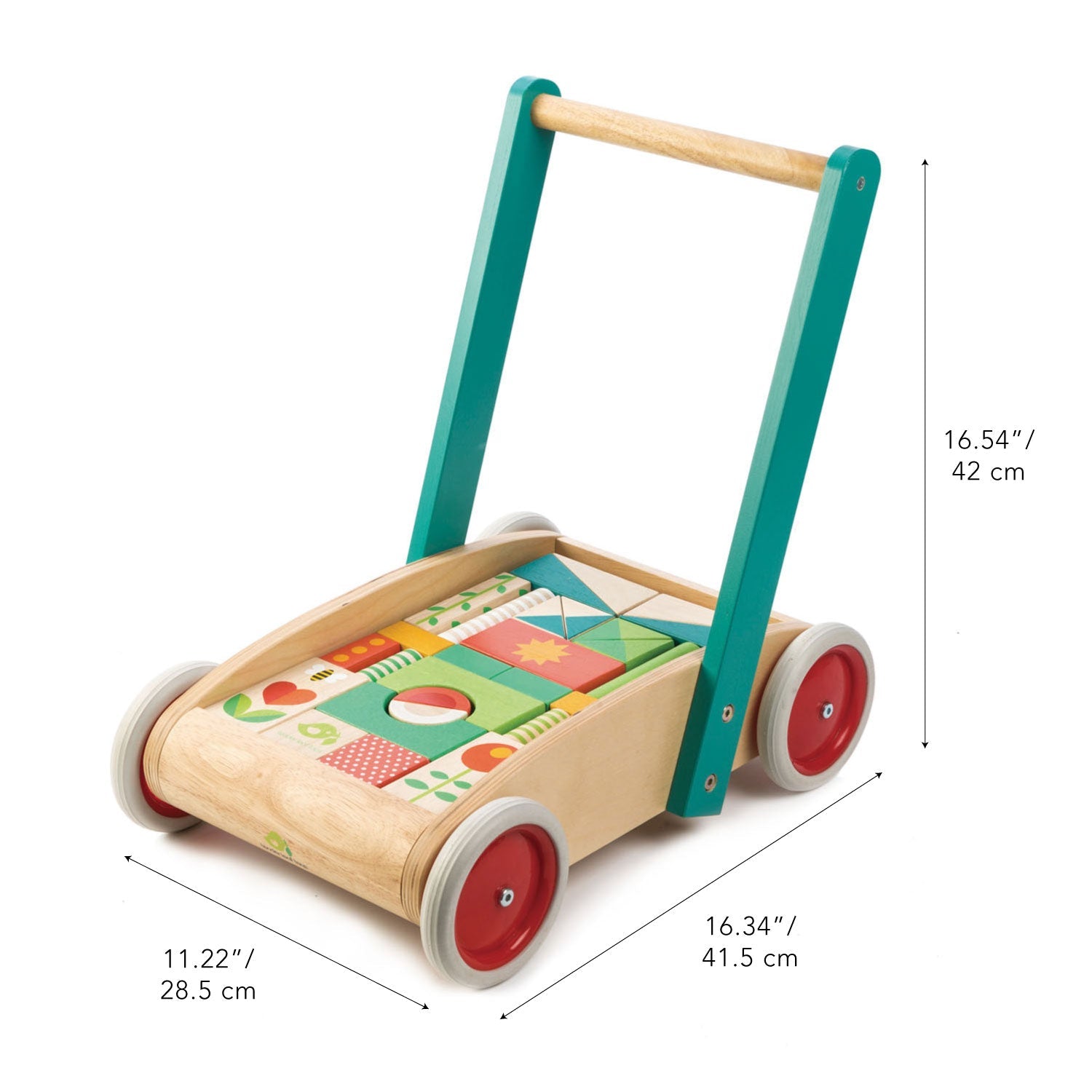 Baby Block Walker  Tender Leaf   