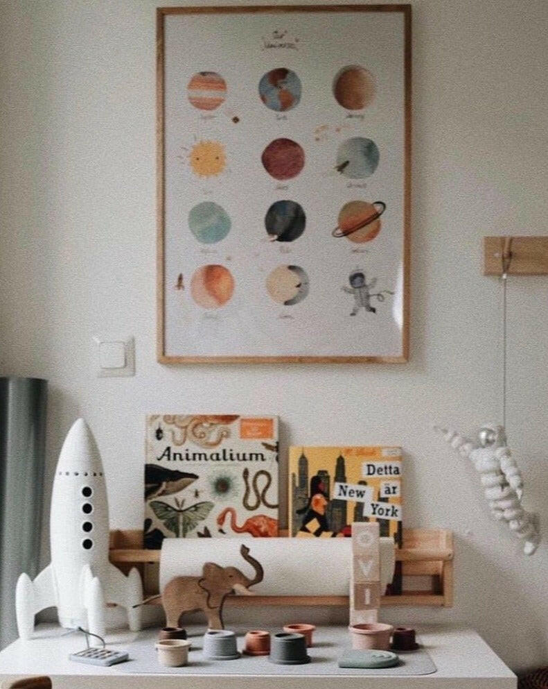 Space Poster Home Decor Mushie   