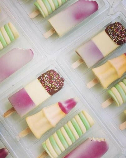 Chocolate Ice Lollies Lollipops Choc on Choc   