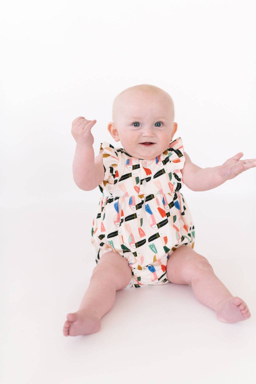 Betsy Romper in Toucan Play romper Ollie Jay   