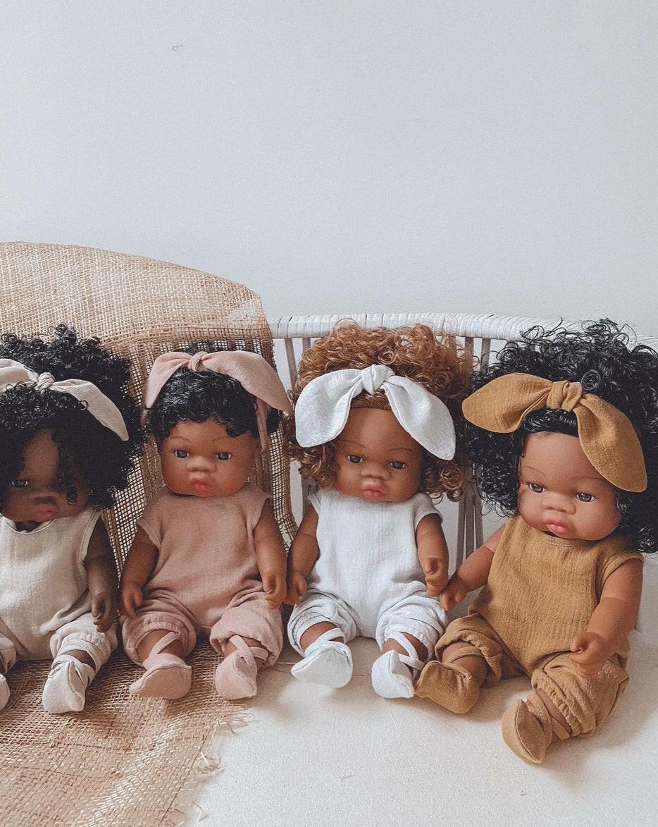 Black Baby Doll Fallen Loreta Dolls Mrs.Ertha   