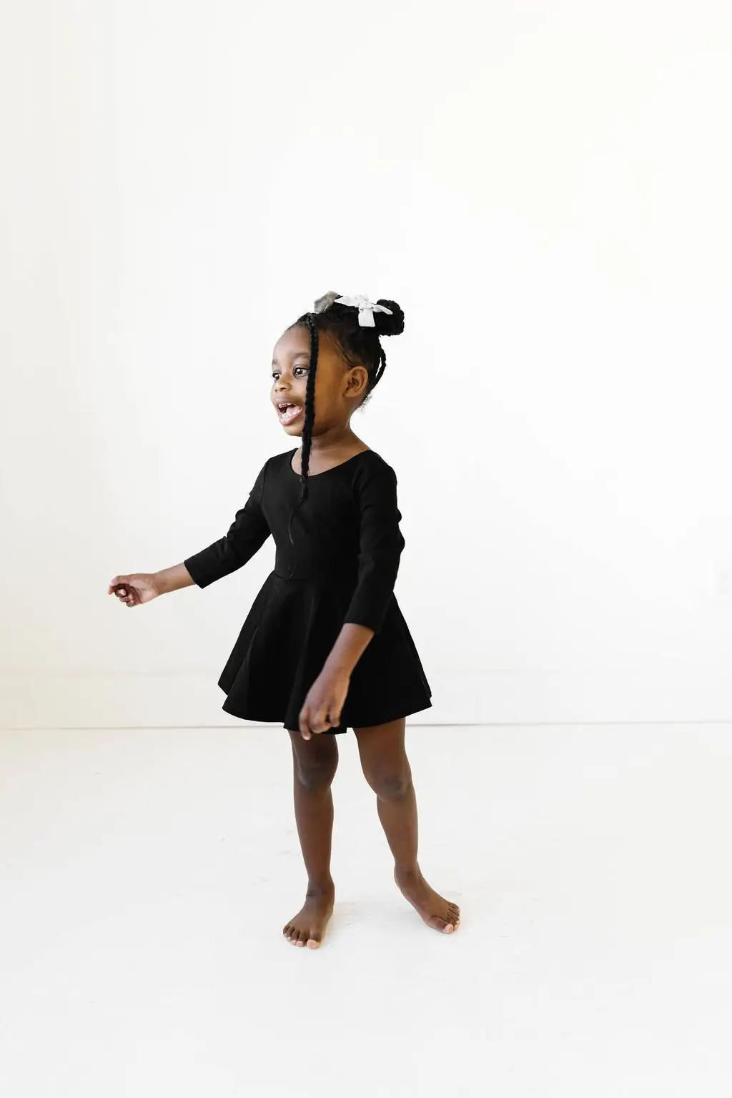 Skirted Leotard in Midnight  Ollie Jay   