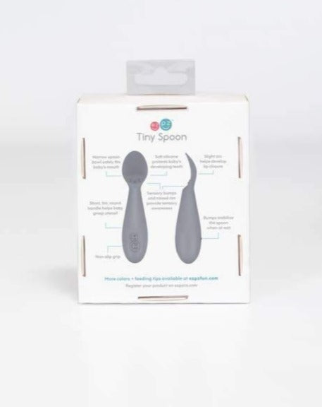 Tiny Spoon (2-pack) - Pewter Feeding Ezpz   