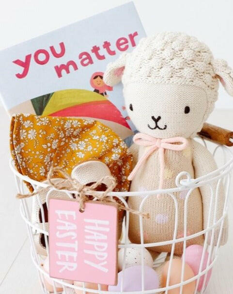 Lucy the Lamb - Pastel Stuffies Cuddle + Kind   