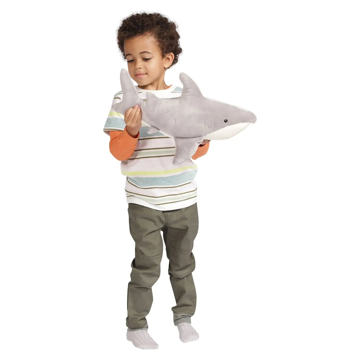 Velveteen Snarky Sharky by Manhattan Toy  Manhattan Toy   