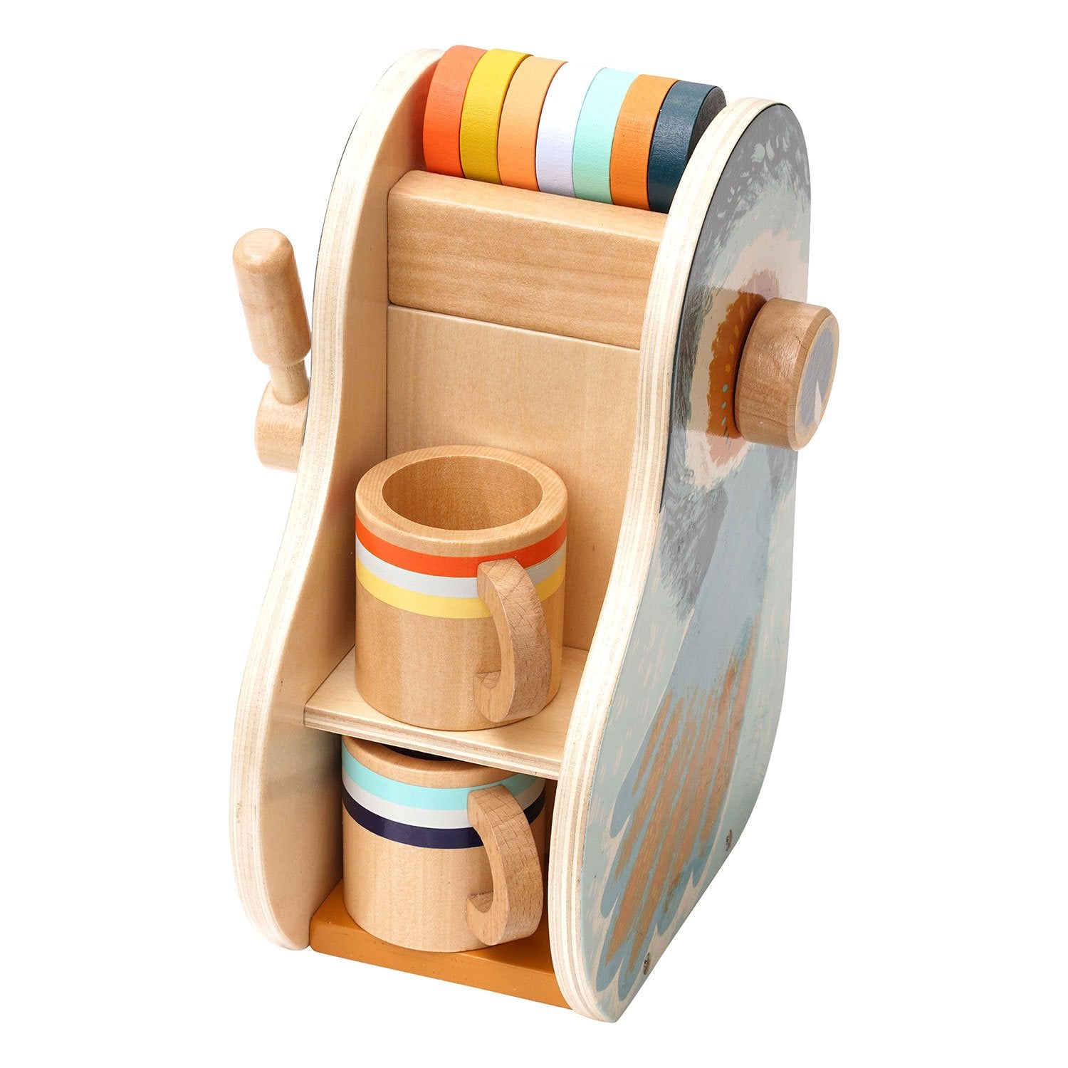 Early Bird Espresso Wooden Toys Manhattan Toy   