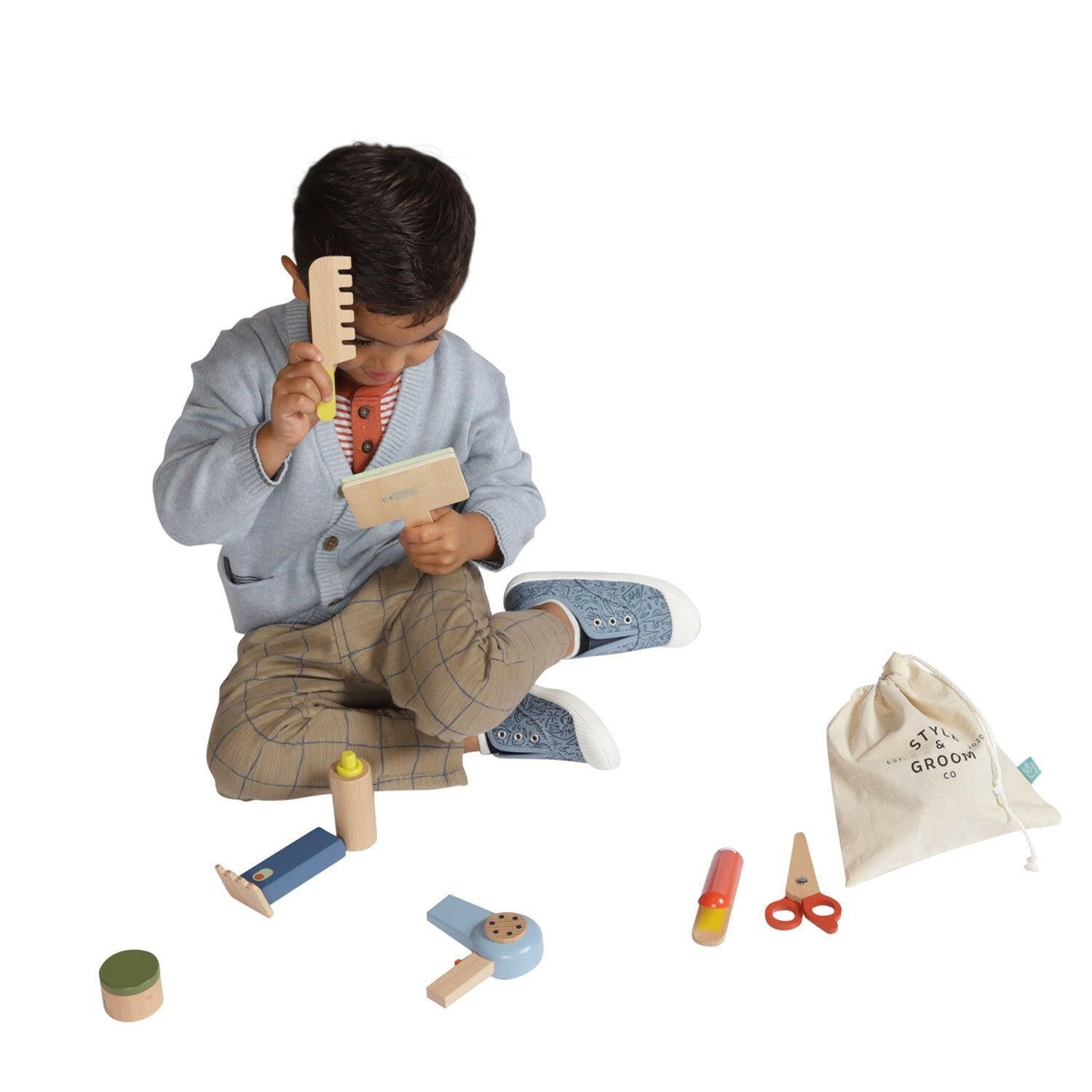 Style & Groom Wooden Toys Manhattan Toy   
