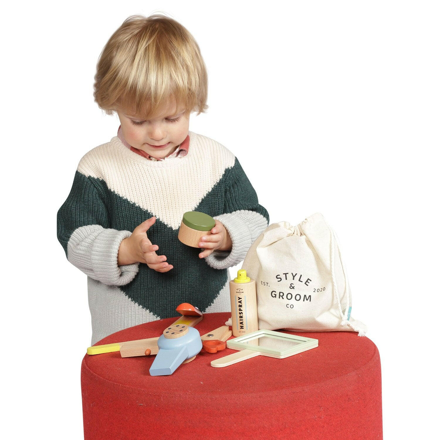 Style & Groom Wooden Toys Manhattan Toy   