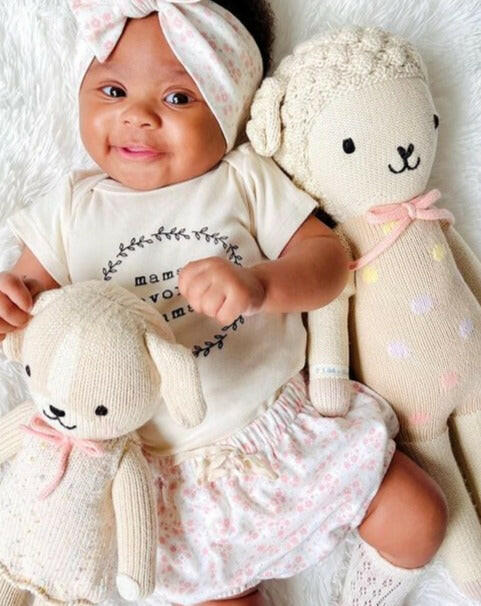 Lucy the Lamb - Pastel Stuffies Cuddle + Kind   