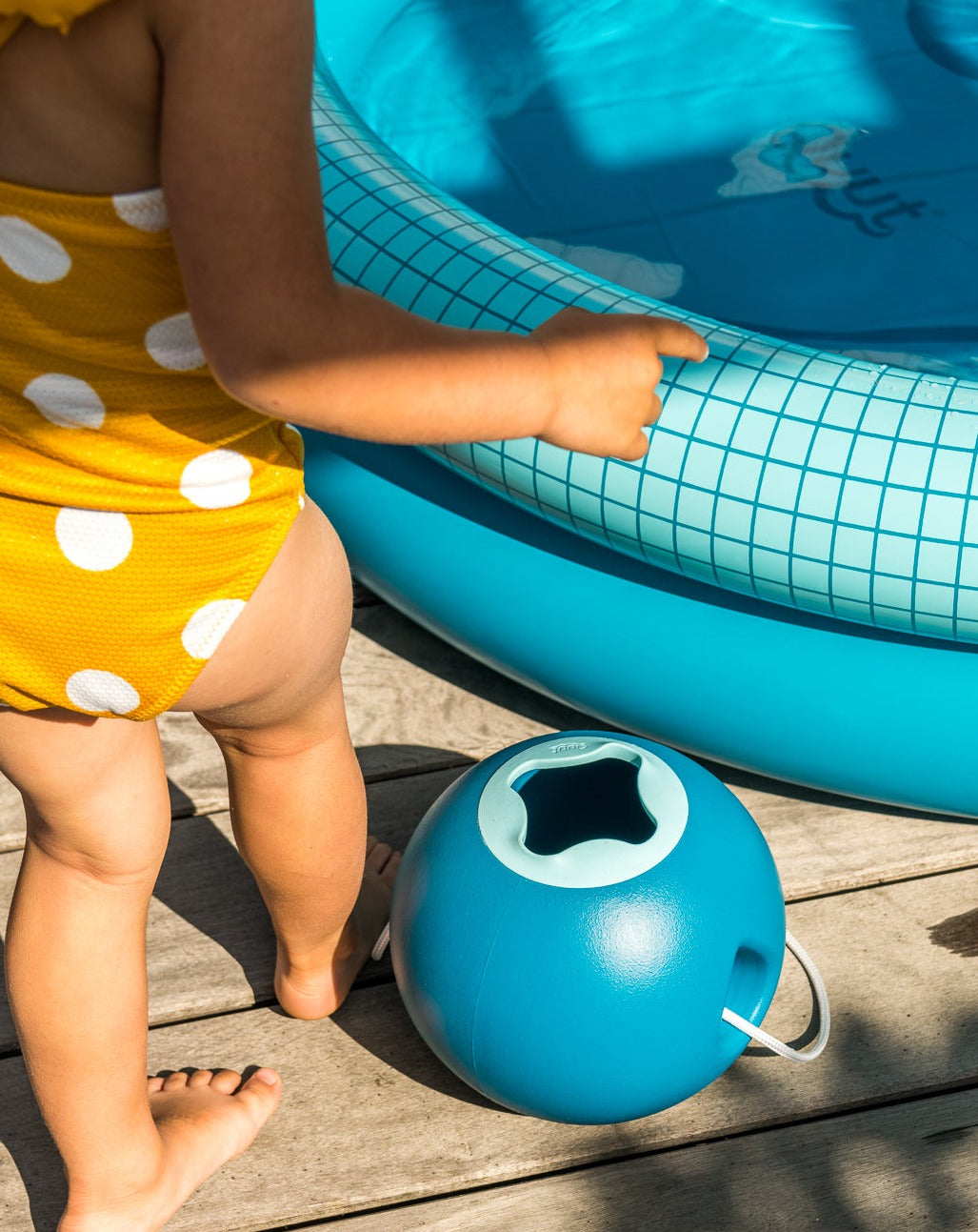 Ballo Beach Bucket - Ocean & Vintage Blue Beach & Sand Toys Quut   