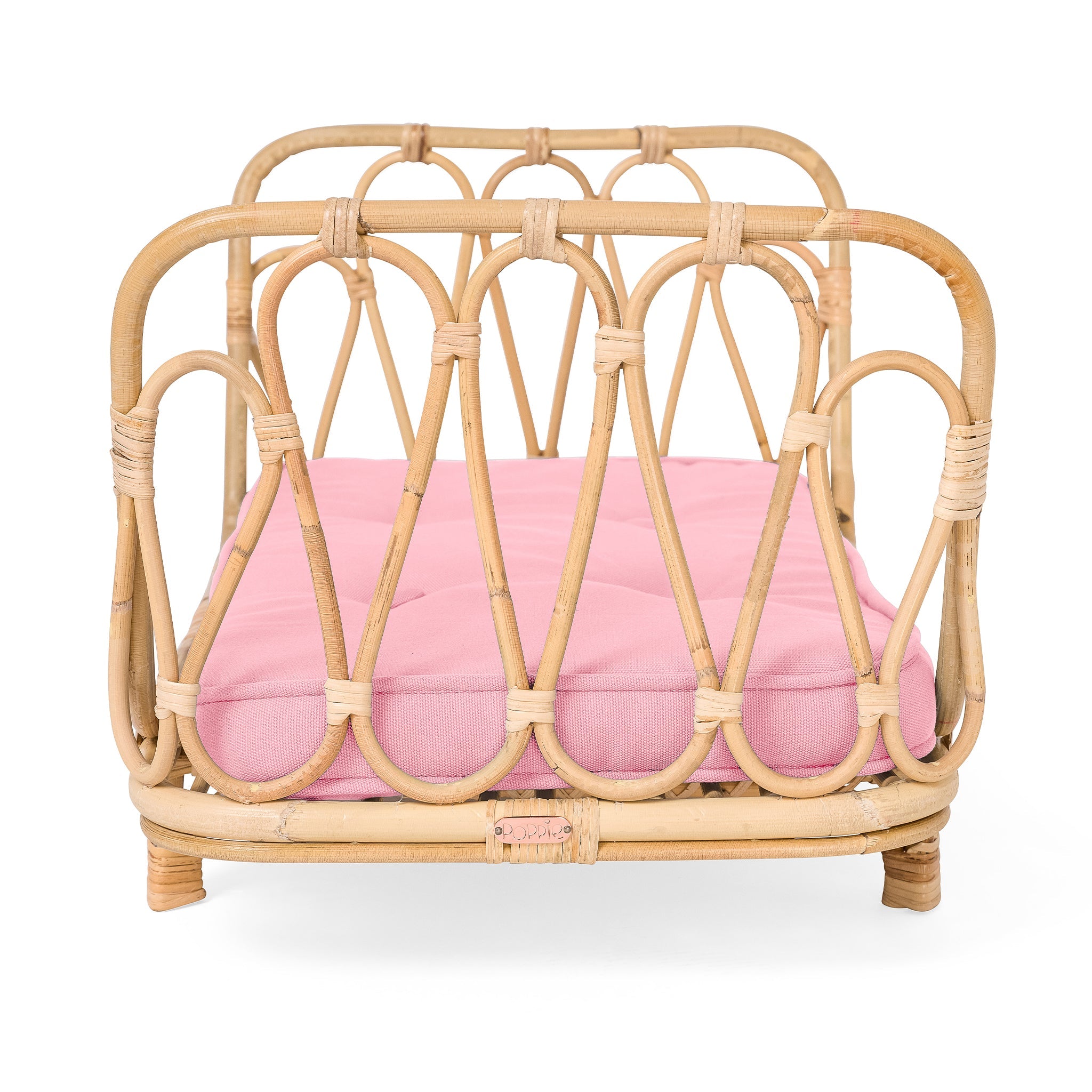 Rattan Doll Bed Classic Collection  Poppie Toys   