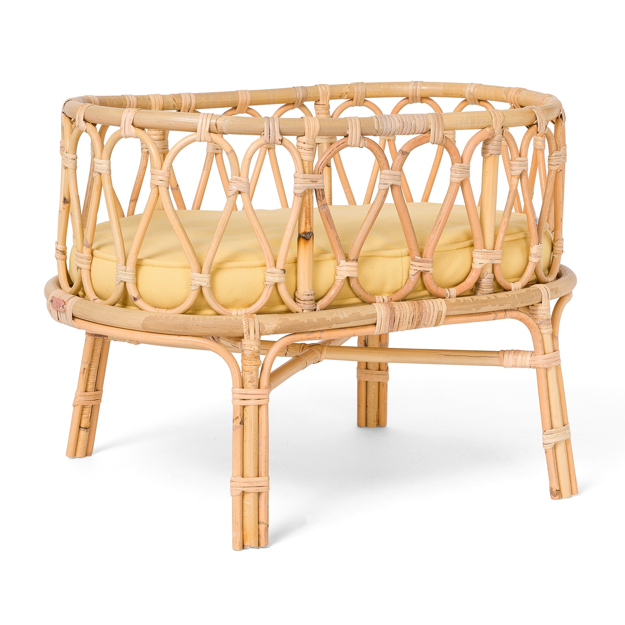 Rattan Doll Crib Classic Collection Toy Poppie Toys   