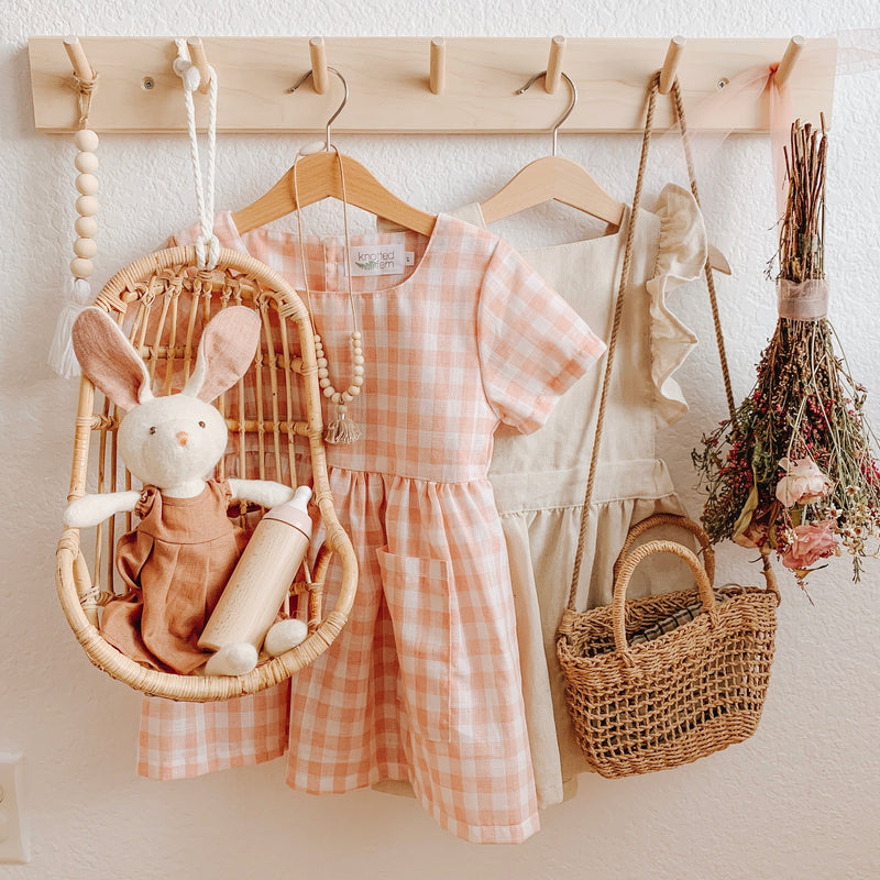 Rattan Hanging Egg Toy Doll Chair