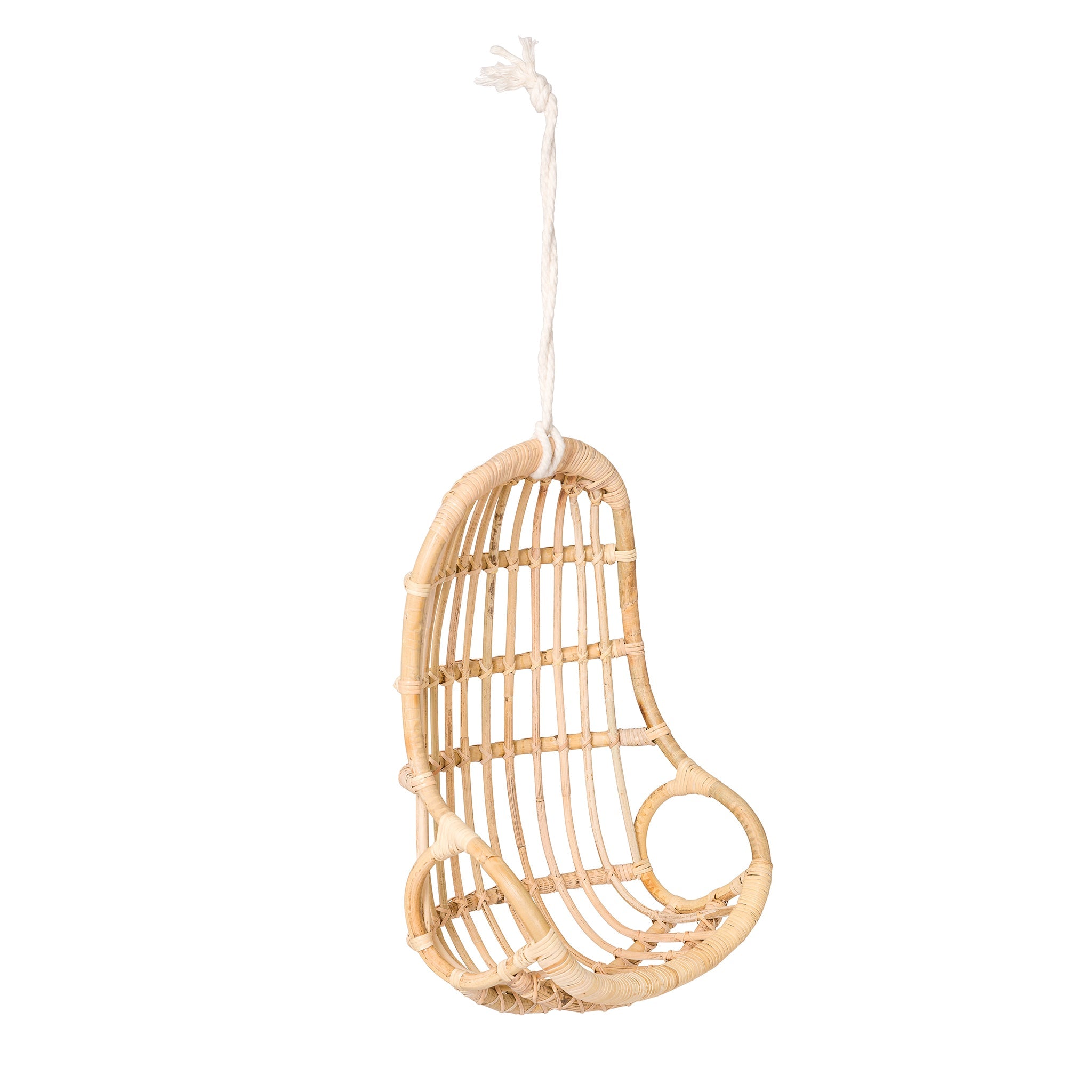 Rattan Hanging Egg Toy Doll Chair  Poppie Toys   