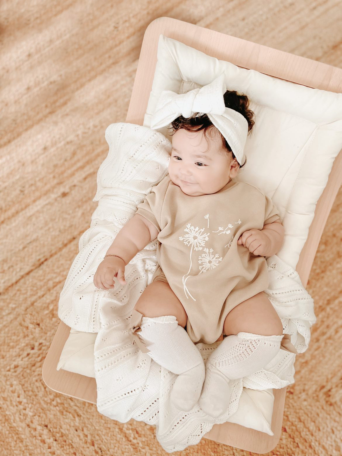 Dandelion "Be Free" Bubble Romper  Luna + Luca   