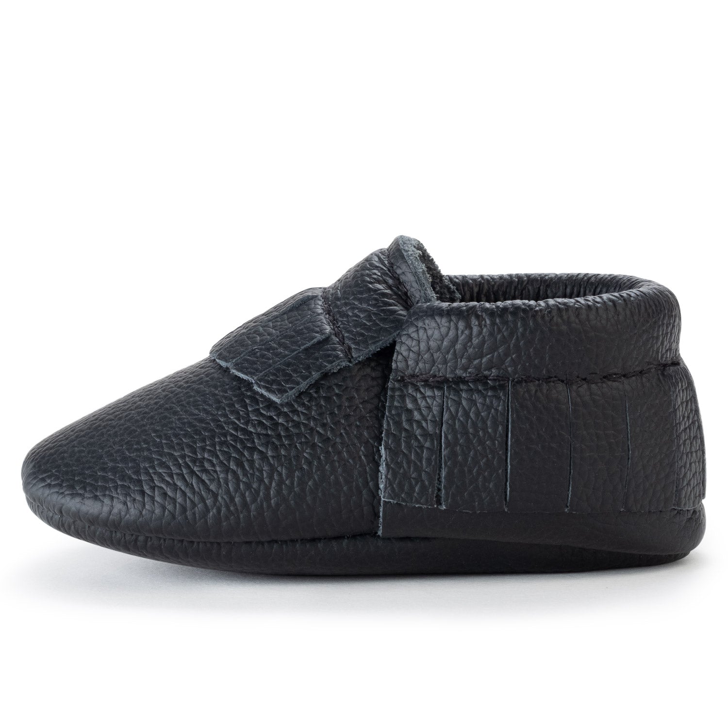 Black Baby Moccasins Baby Moccasins BirdRock Baby   