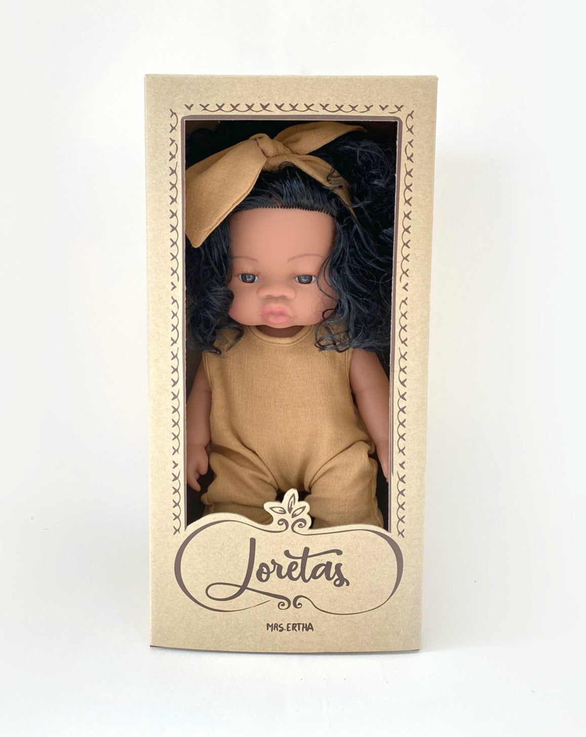 Black Baby Doll Fallen Loreta Dolls Mrs.Ertha   