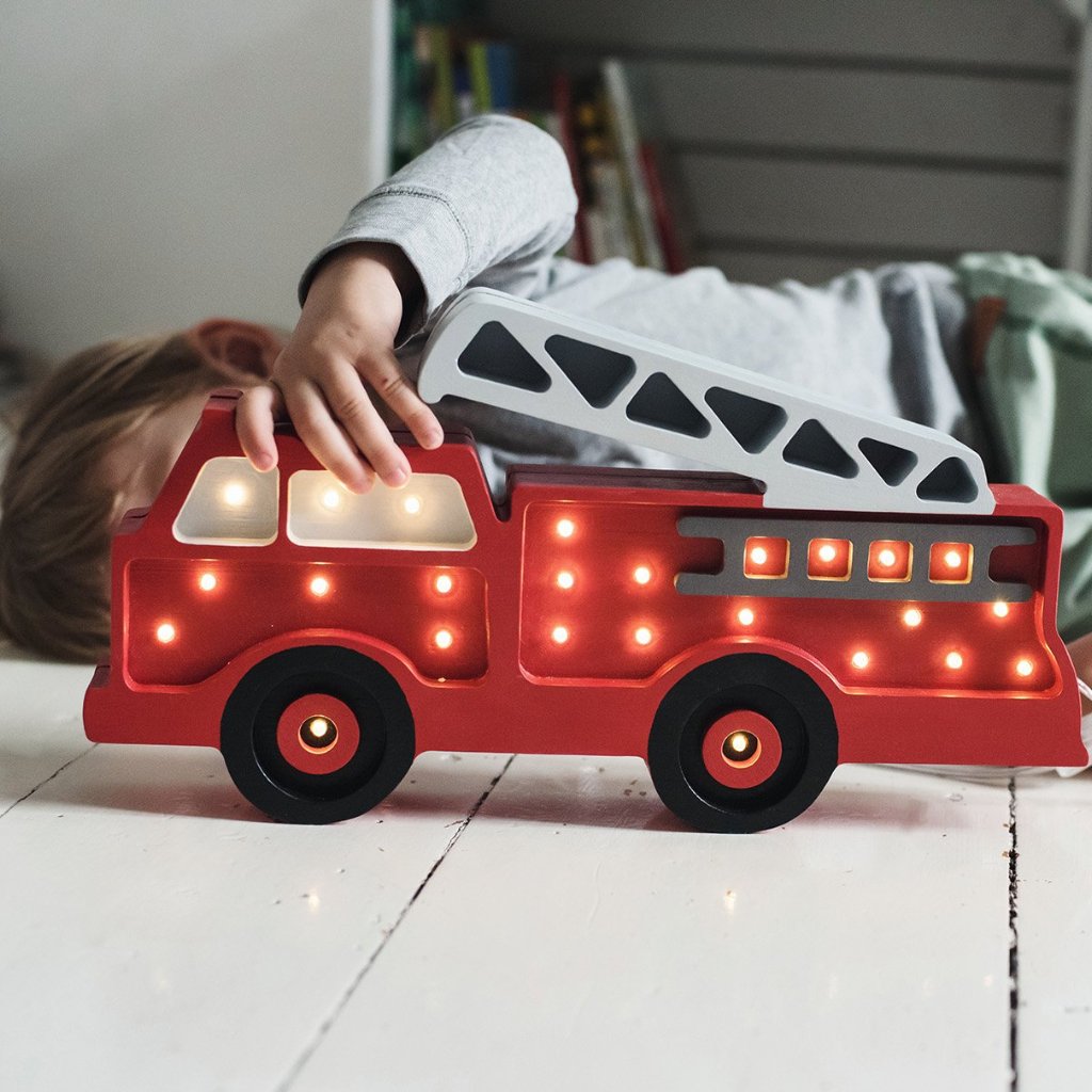 Little Lights Fire Truck Lamp  Little Lights US   