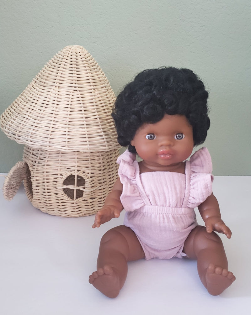 Minikane Imani black baby doll