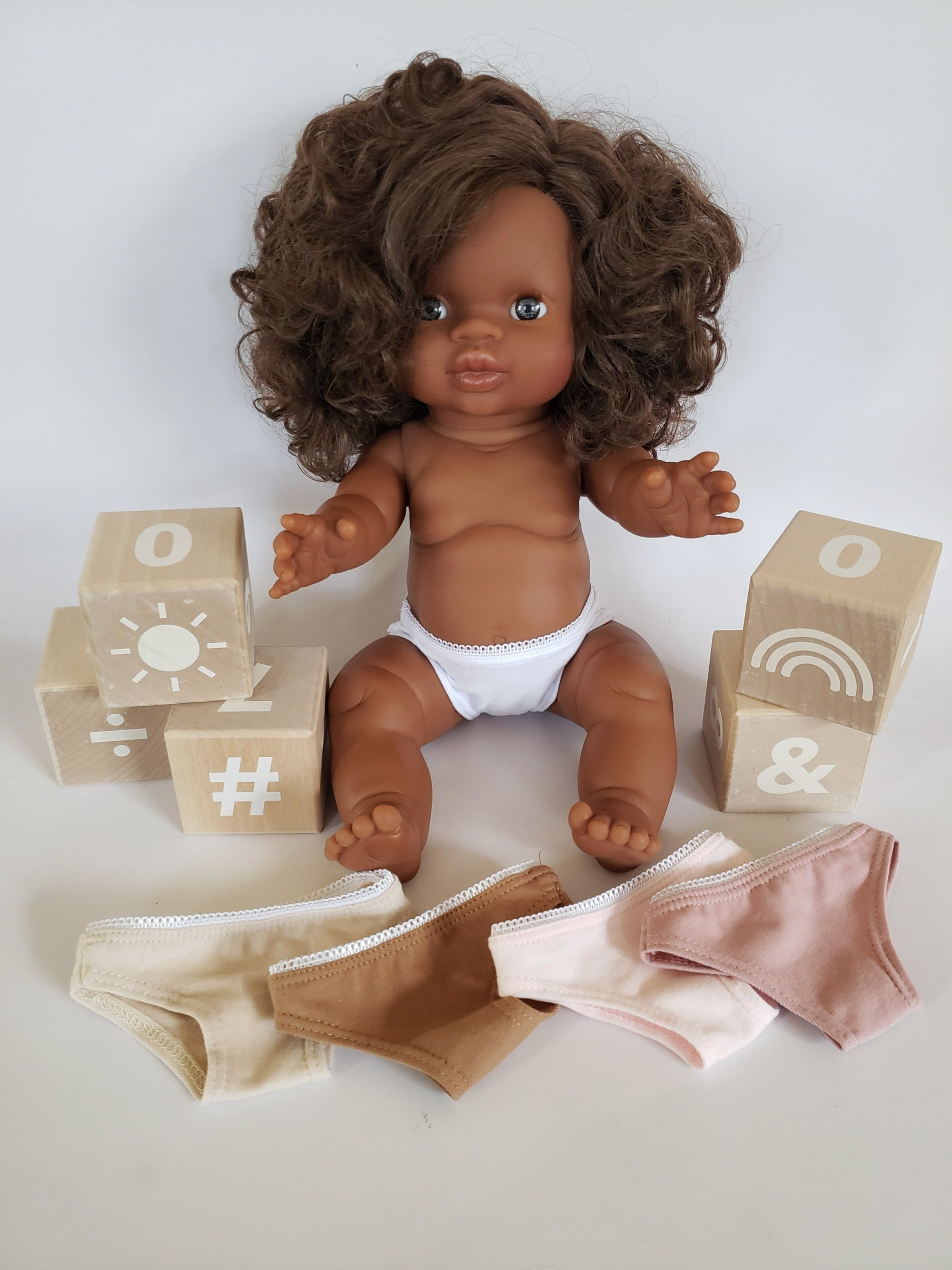 Baby Doll Cotton Undies Doll Clothing Little Wonder & Co.   