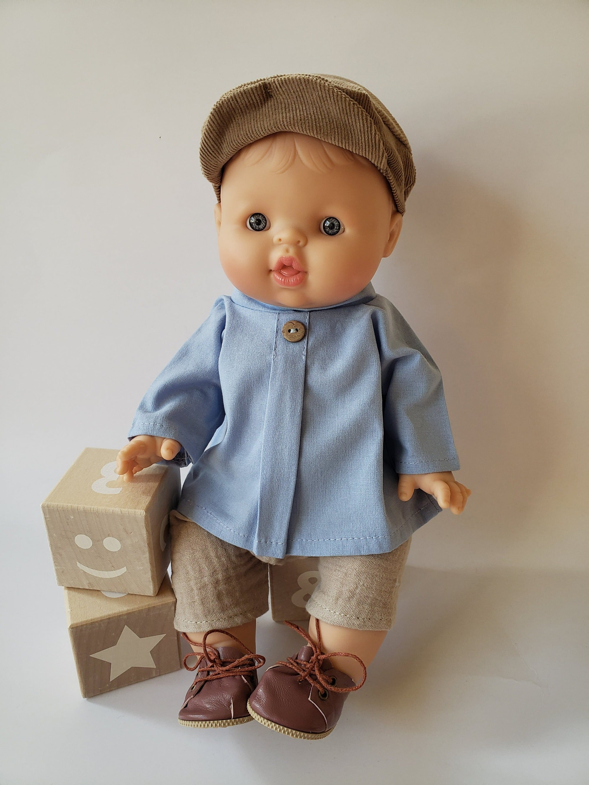 Minikane Shoes Brown Doll Accessories Little Wonder & Co.   