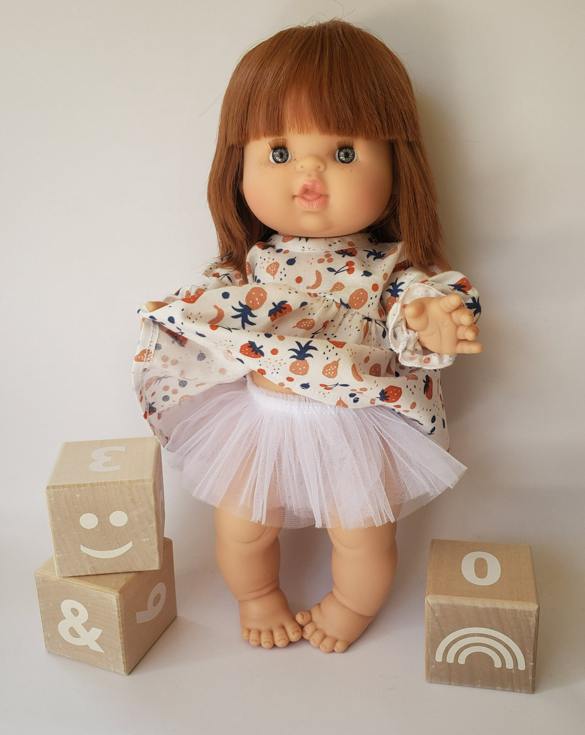 Doll Tutu Doll Clothing Little Wonder & Co. White  