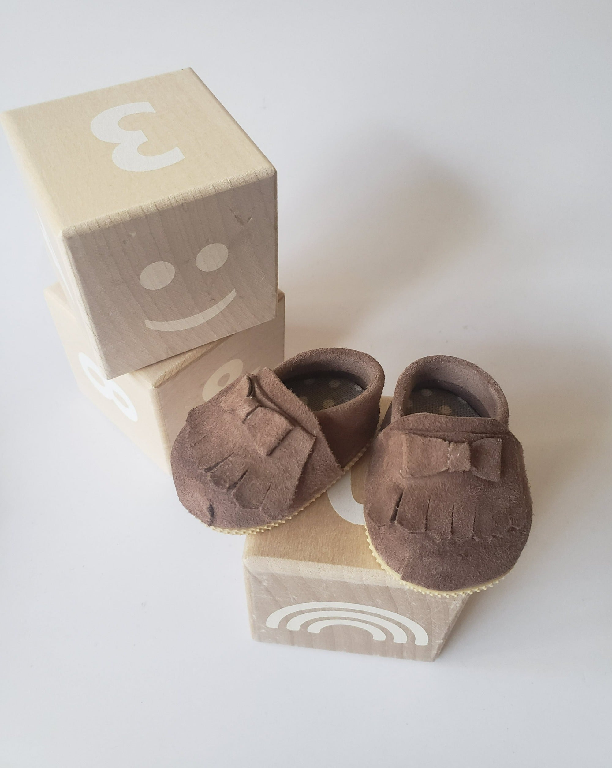 Minikane Moccasins Doll Accessories Little Wonder & Co. Blush  