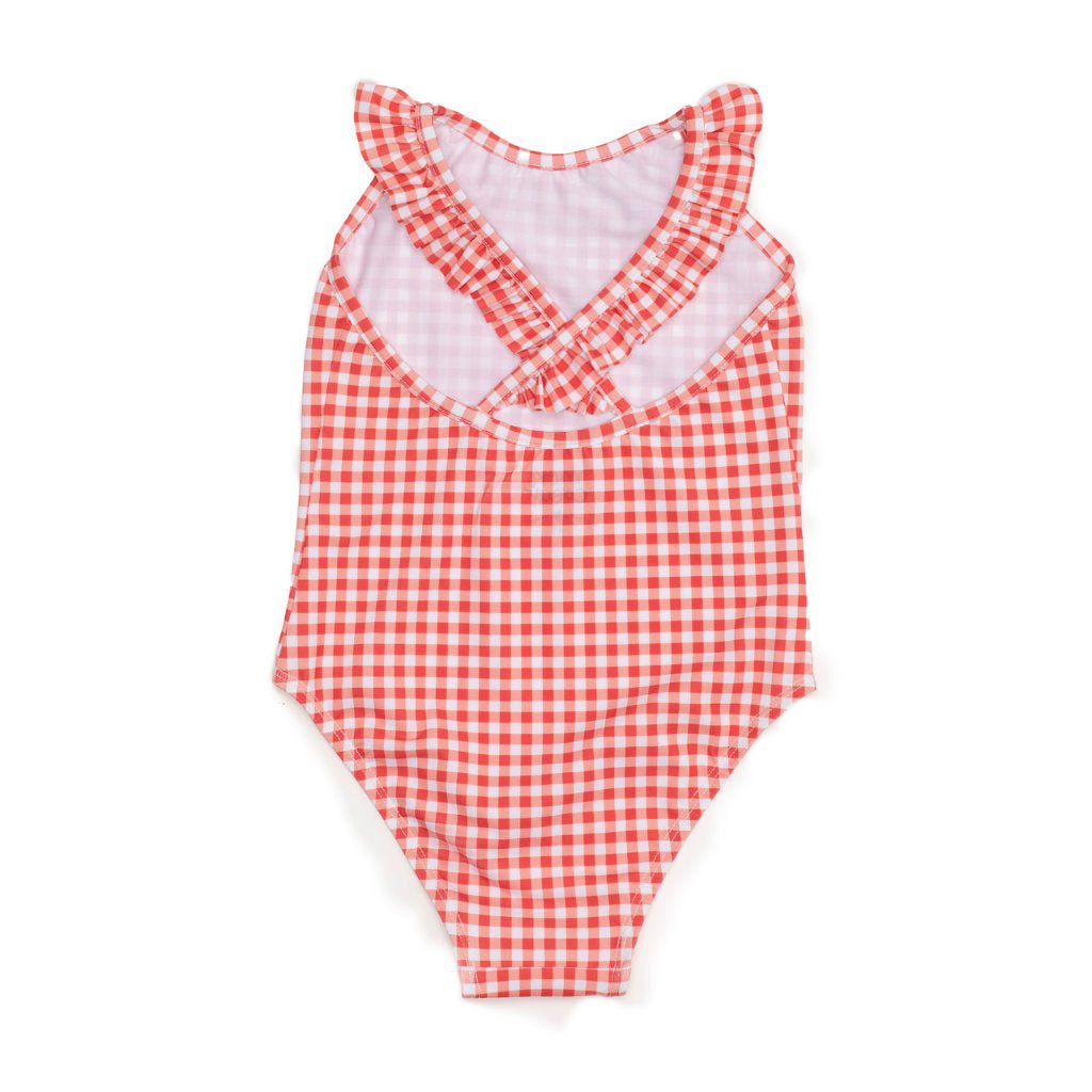 Gingham Girl Swimsuit swimwear Mon Coeur   