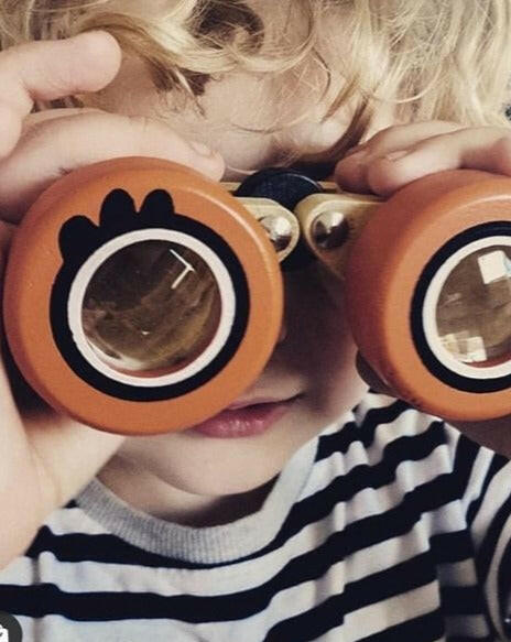 Safari Binoculars Wooden Toys Tender Leaf   