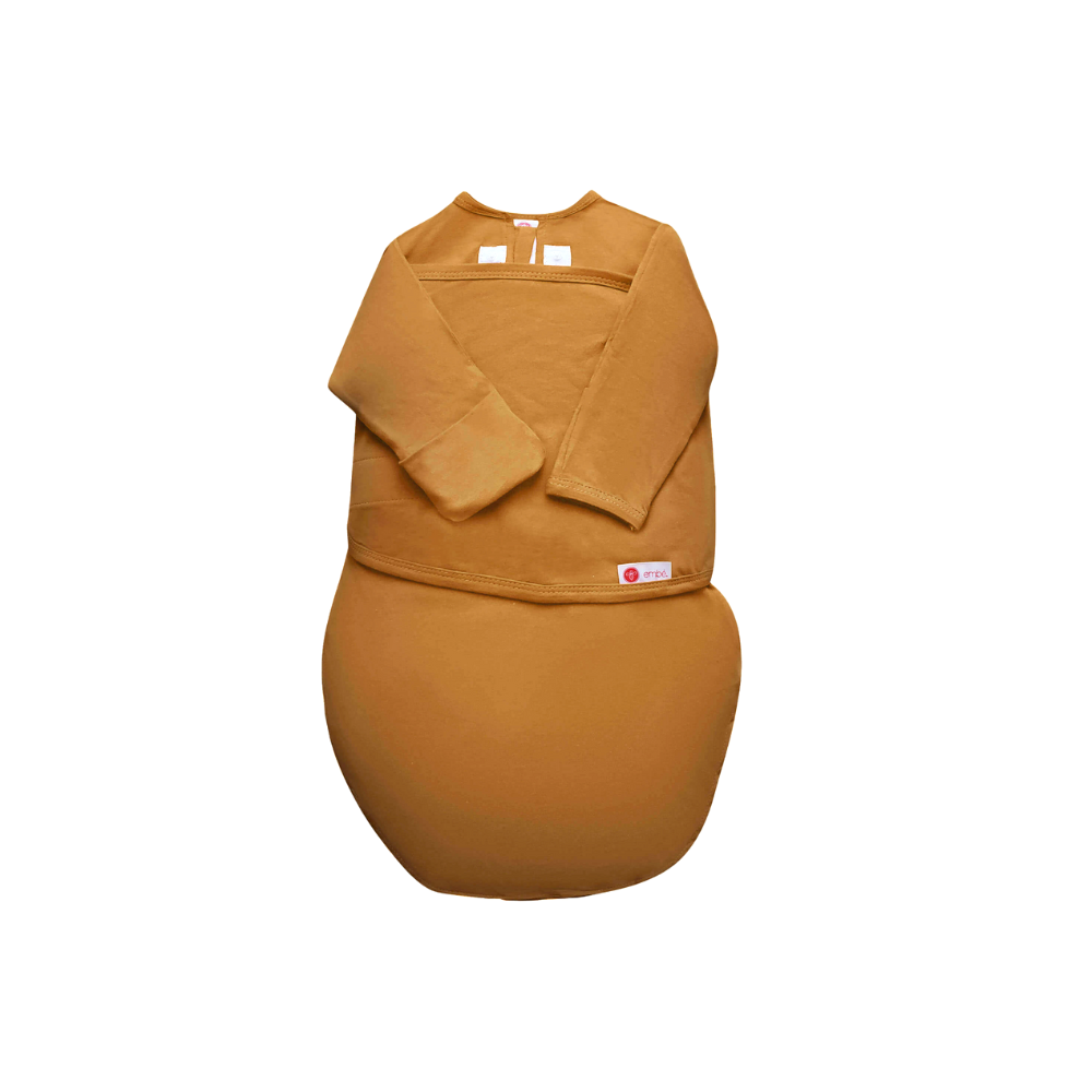 Sleeper Sack 100% Cotton Jersey embé® Sand Newborn (6-14lbs) E-Commerce Packaging