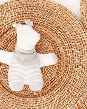 Organic Hippo Lovey Doll Lovey Under the Nile   
