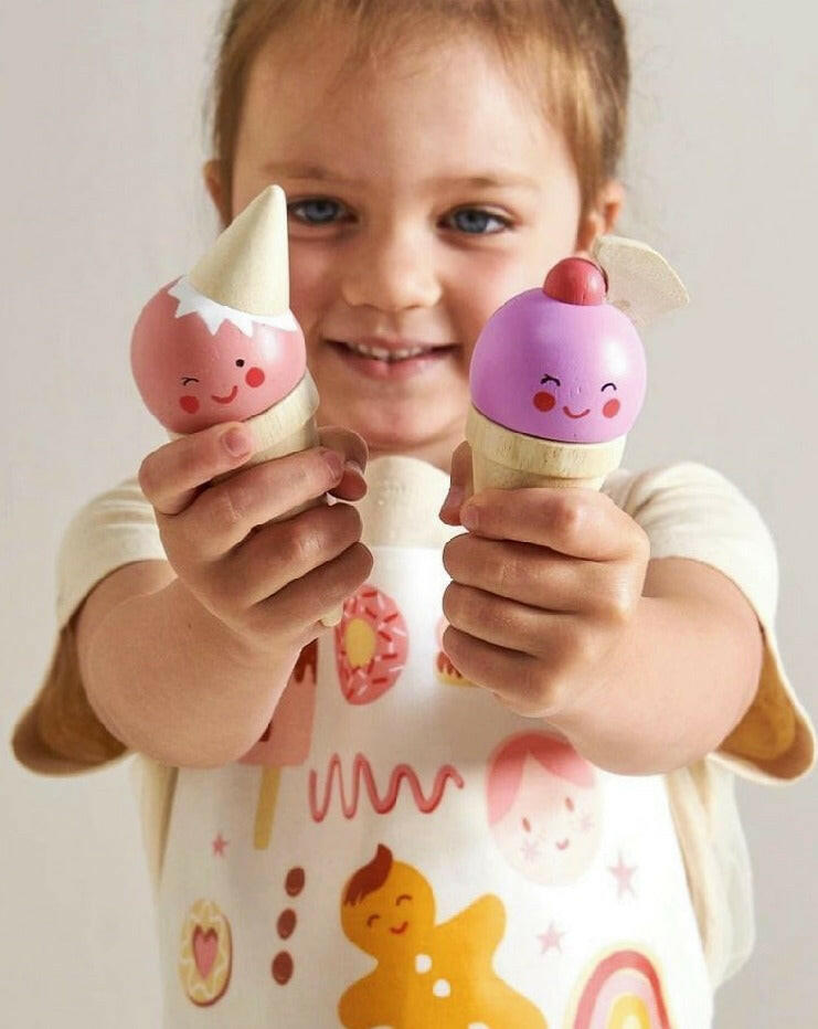 Scoops and Smiles Wooden Toys Tender Leaf   