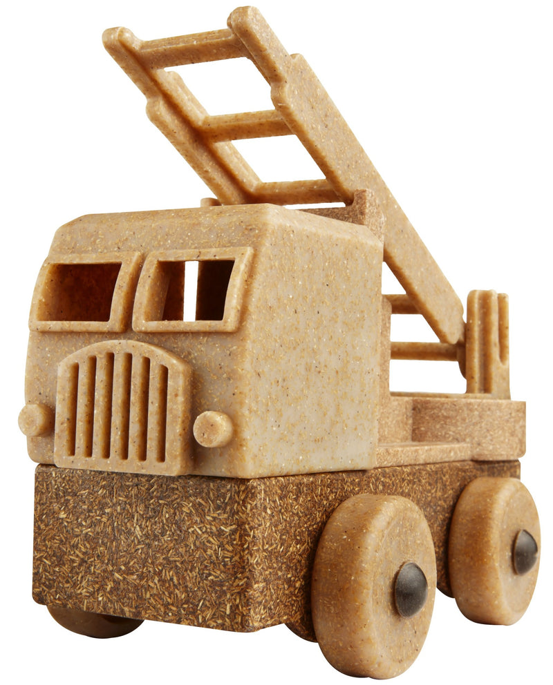 Luke's Toy Factory Natural Fire Truck
