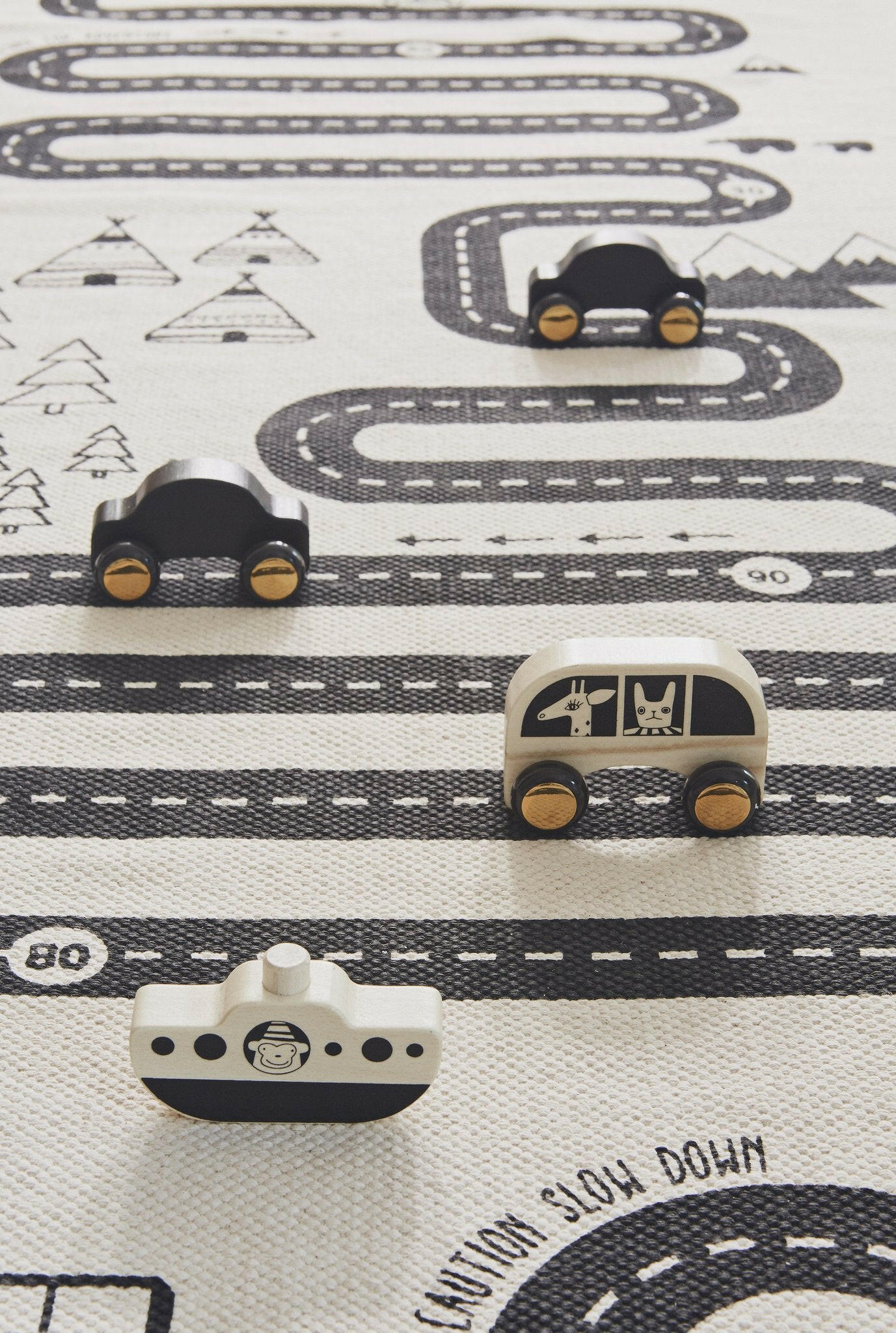 No Rush Wooden Toy Cars  OYOY   