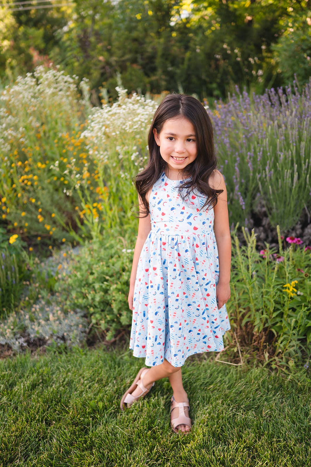 Sofia Dress in Sweet Freedom dress Ollie Jay   