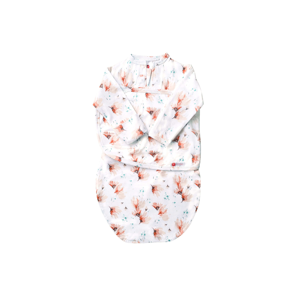 Sleeper Sack 100% Cotton Jersey embé® Blush Blossoms Newborn (6-14lbs) E-Commerce Packaging