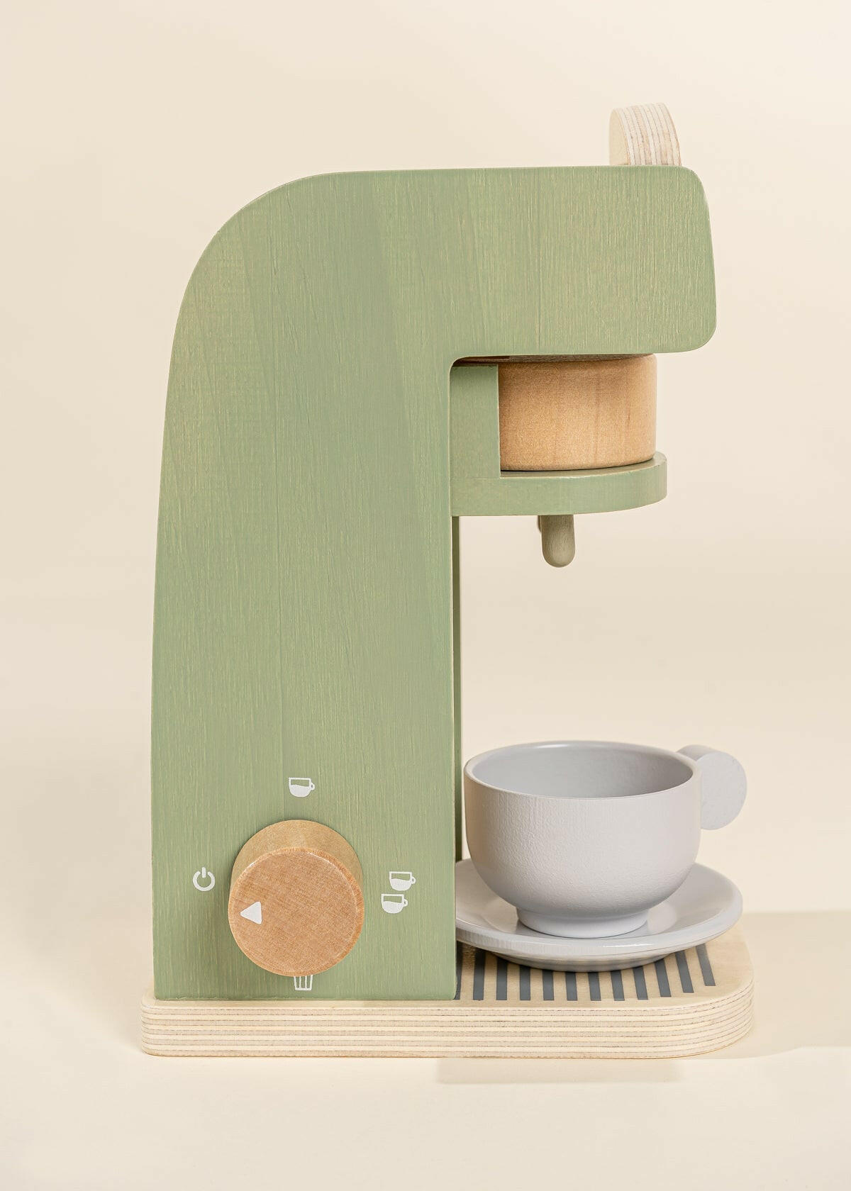 Wooden Coffee Maker Set - Seafoam & Tera Play Kitchen Coco Village   