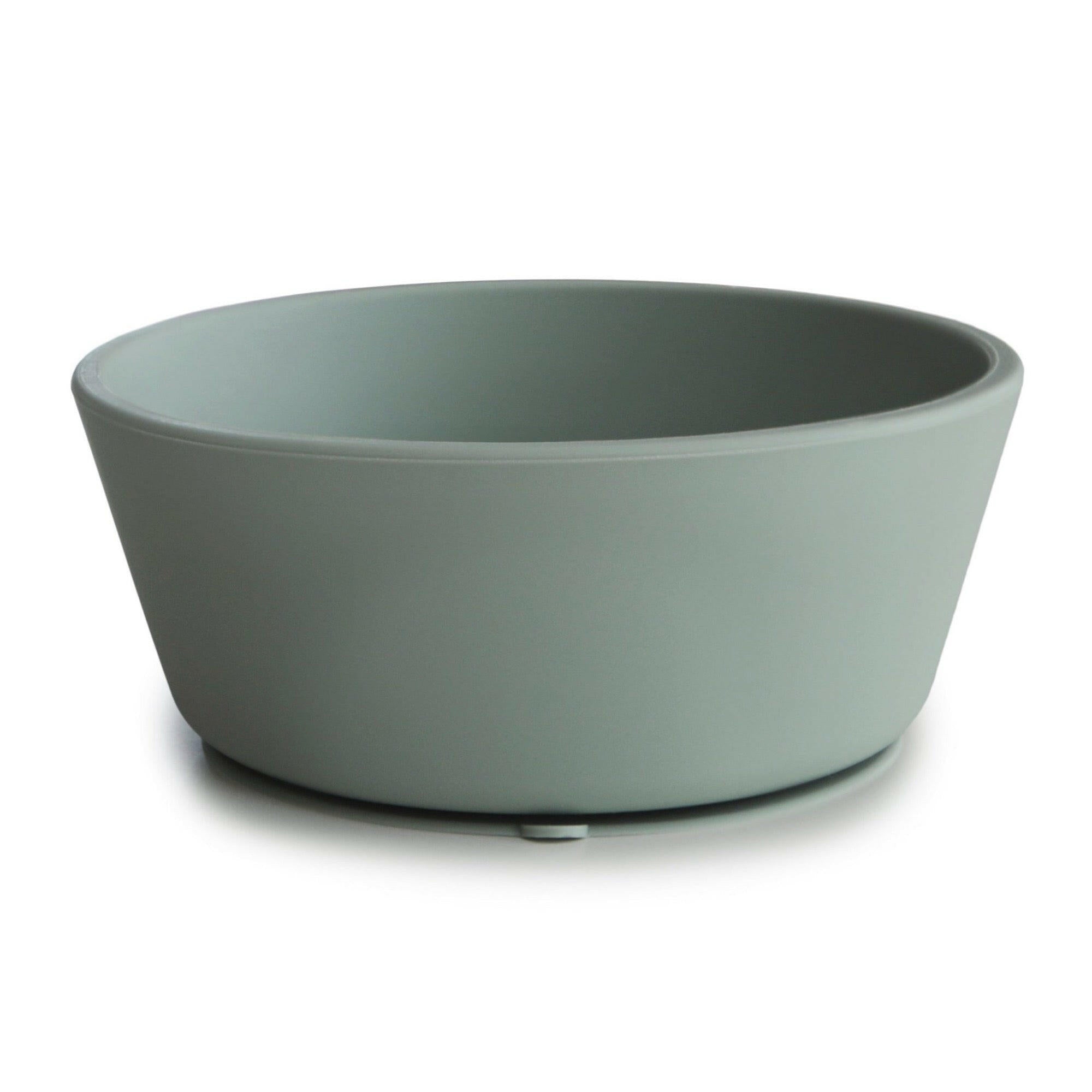 Silicone Suction Bowl Feeding Mushie Dried Thyme  
