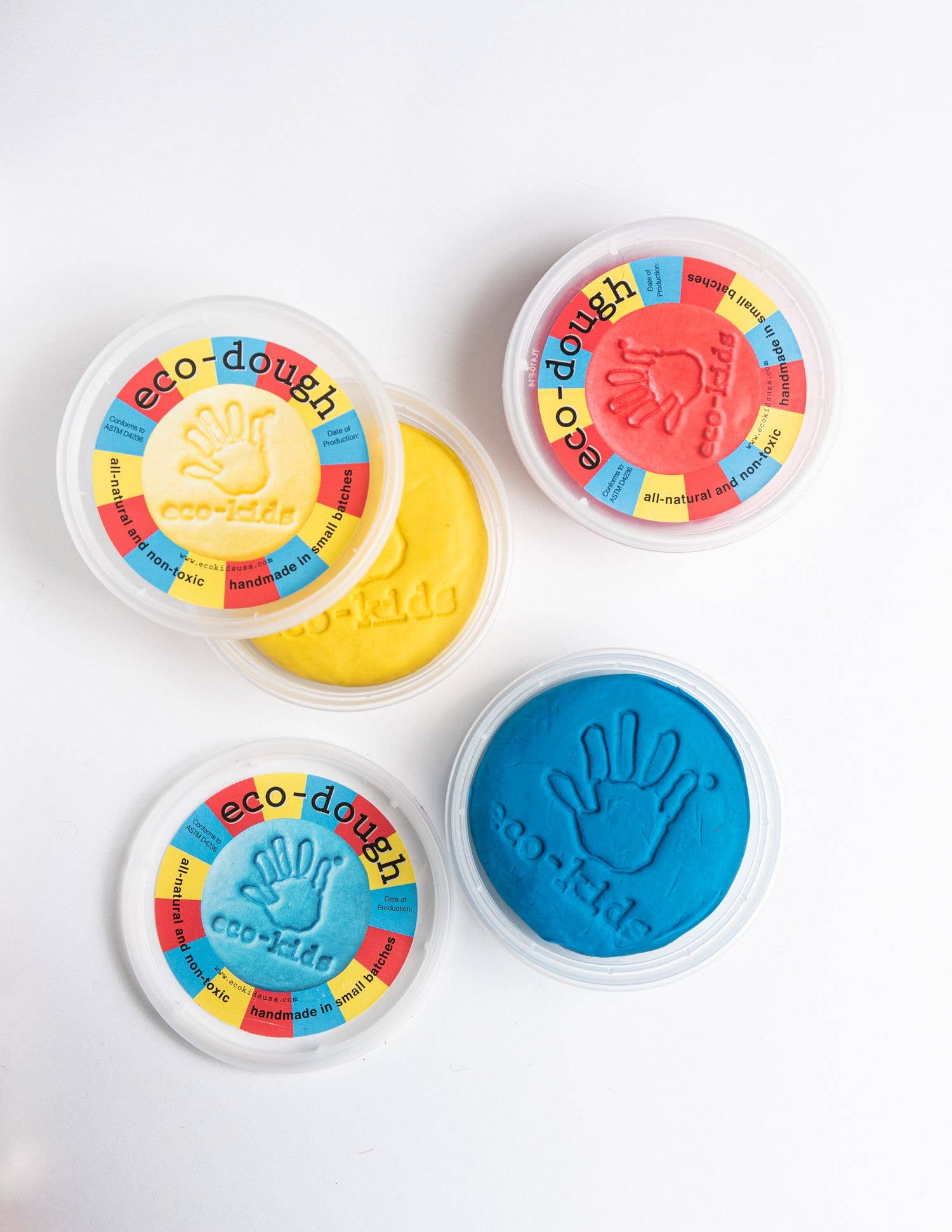 Eco Dough 3 Pk. Play Dough & Putty Eco Kids   