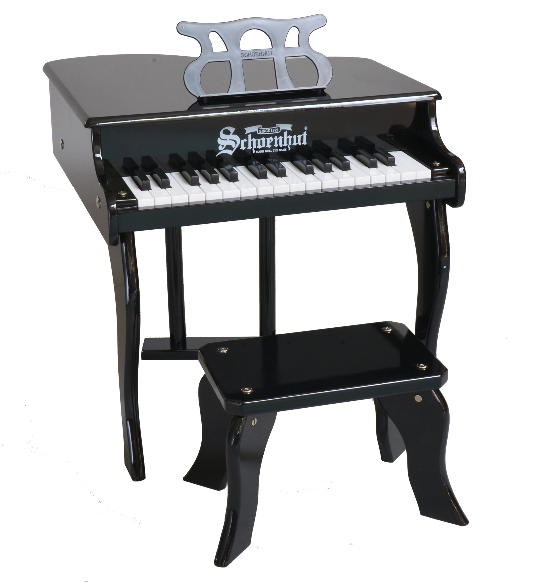 Classic Baby Grand Piano 30-Key Musical Toys Schoenhut Black  