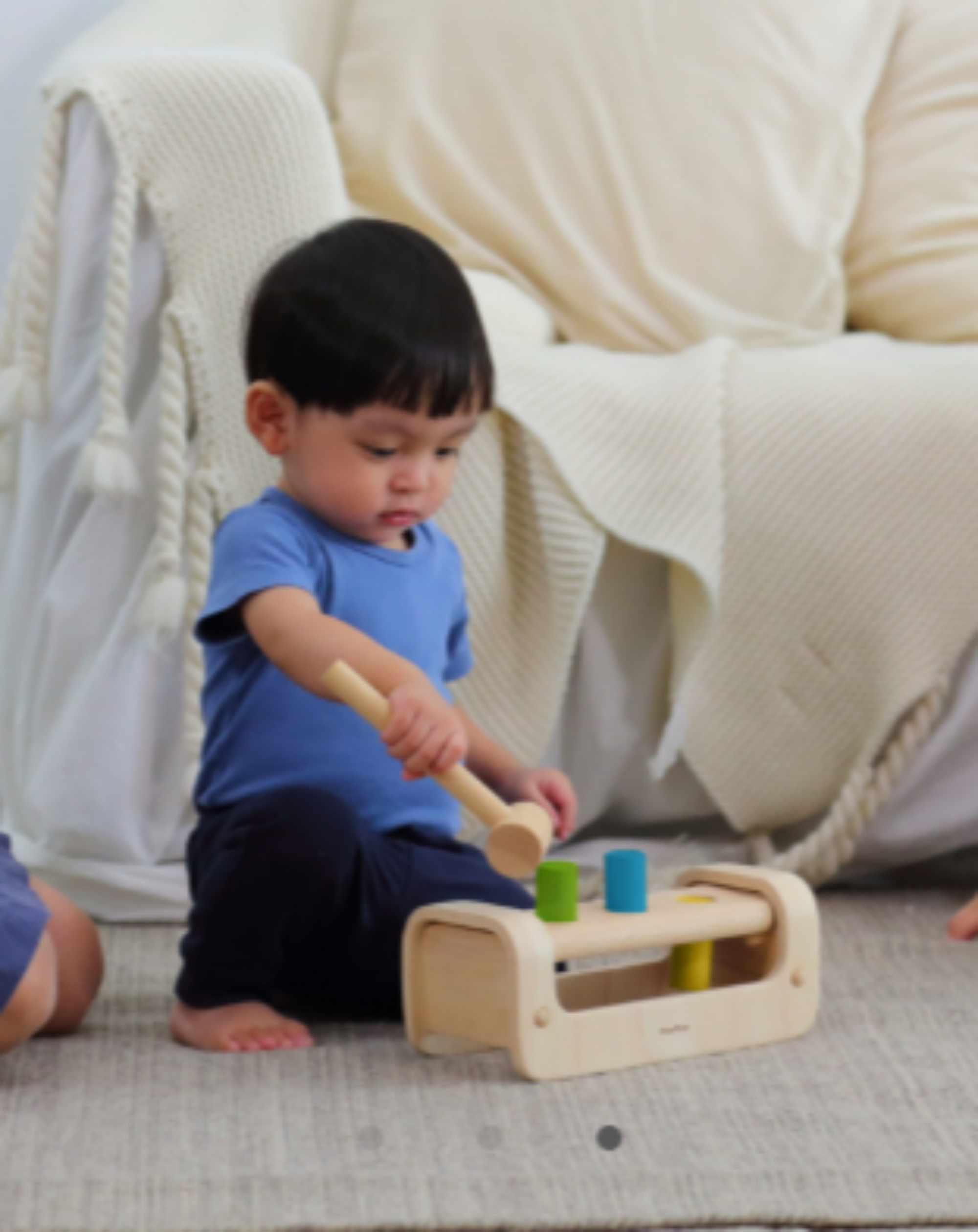 Pounding Bench Baby Toys PlanToys   