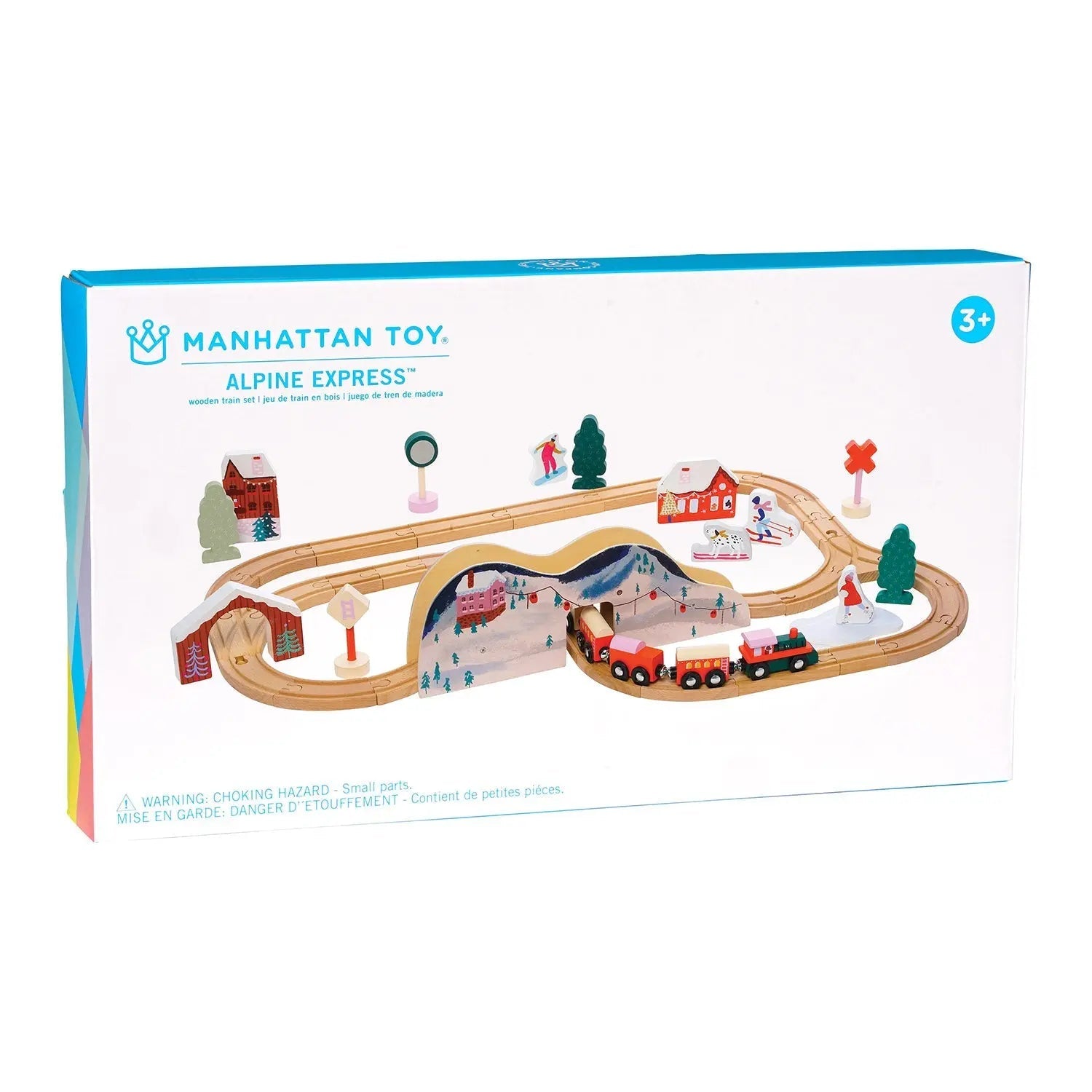 Alpine Express Wooden Toy Train Set by Manhattan Toy  Manhattan Toy   