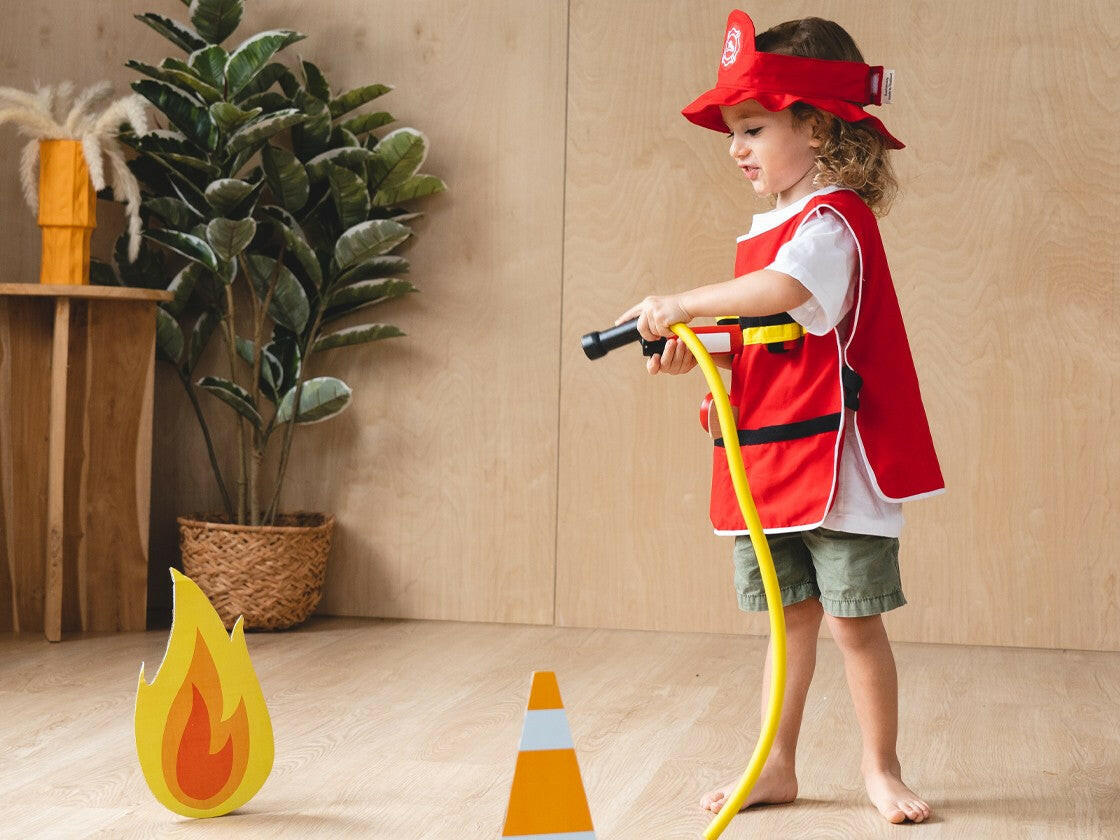Fire Fighter Play Set Kids Toys PlanToys   