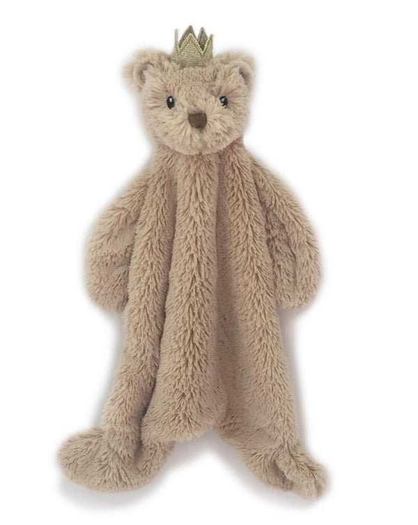 Mon Amy Prince Bear Baby Security Blanket