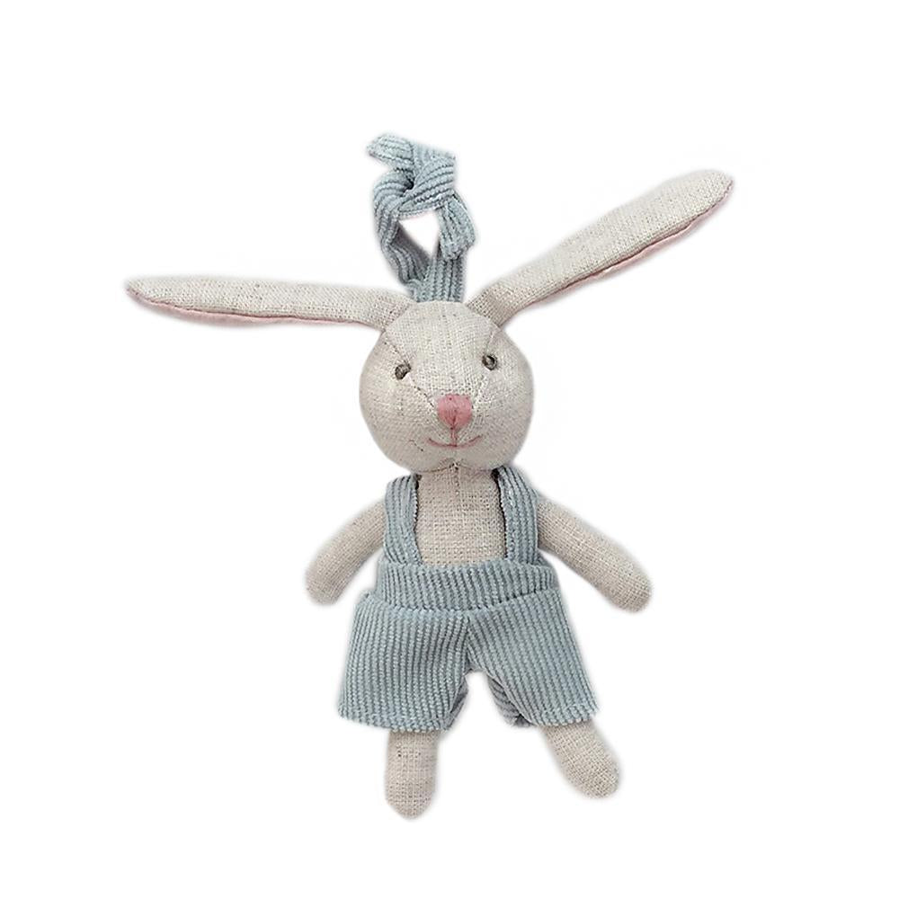 Tiny Bunny Boy Decor Ornament Stuffed Toy MON AMI   