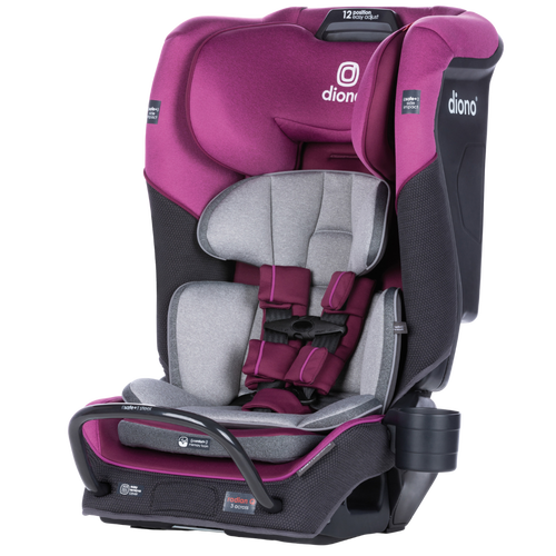 Radian 3QX Latch Car Seats & Booster Seats Diono Purple Plum  