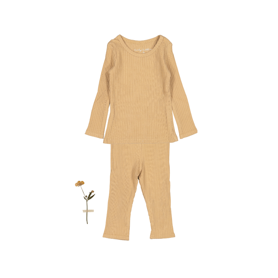 Tee + Legging  Lovely Littles Tan 3m 