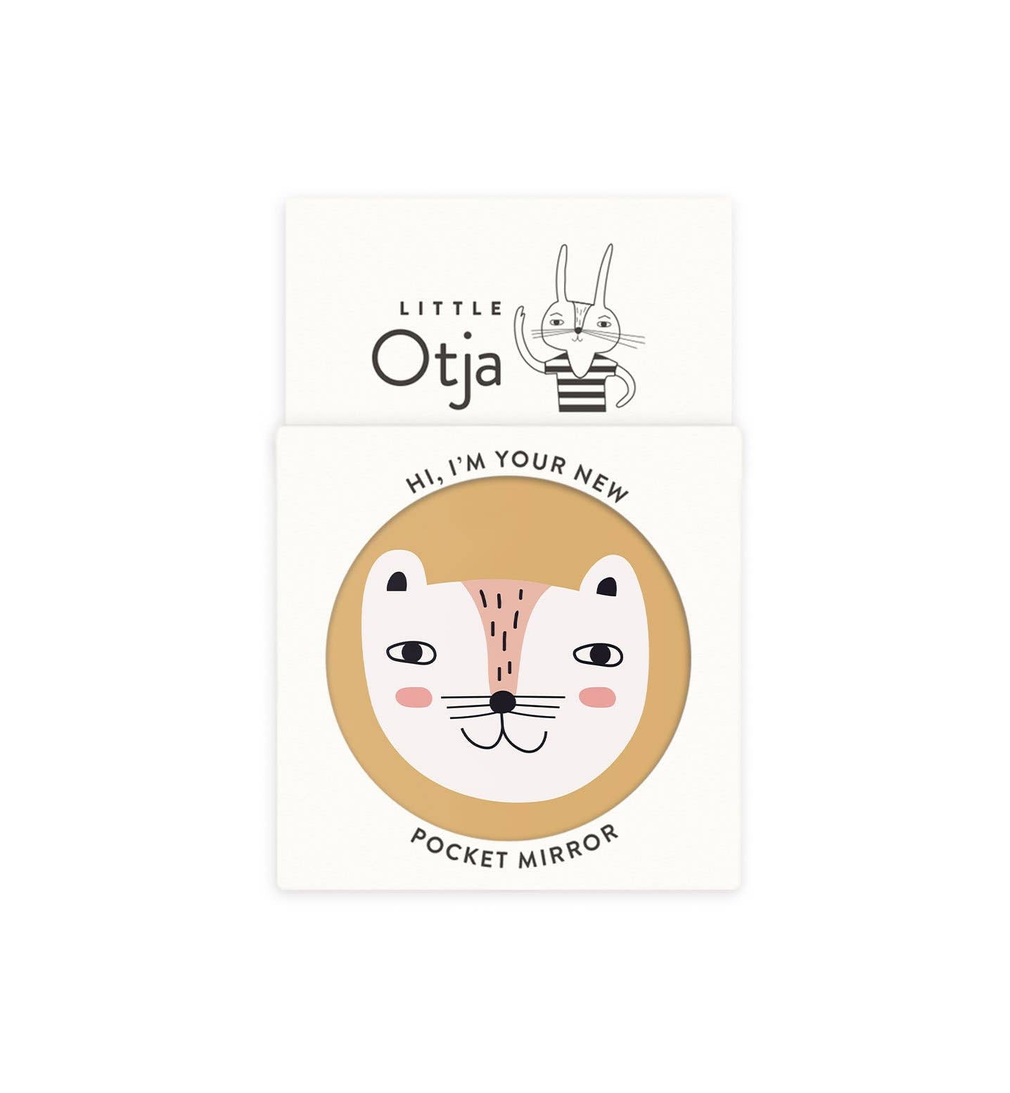 Cutie Cat Pocket Mirror Mirrors Little Otja   