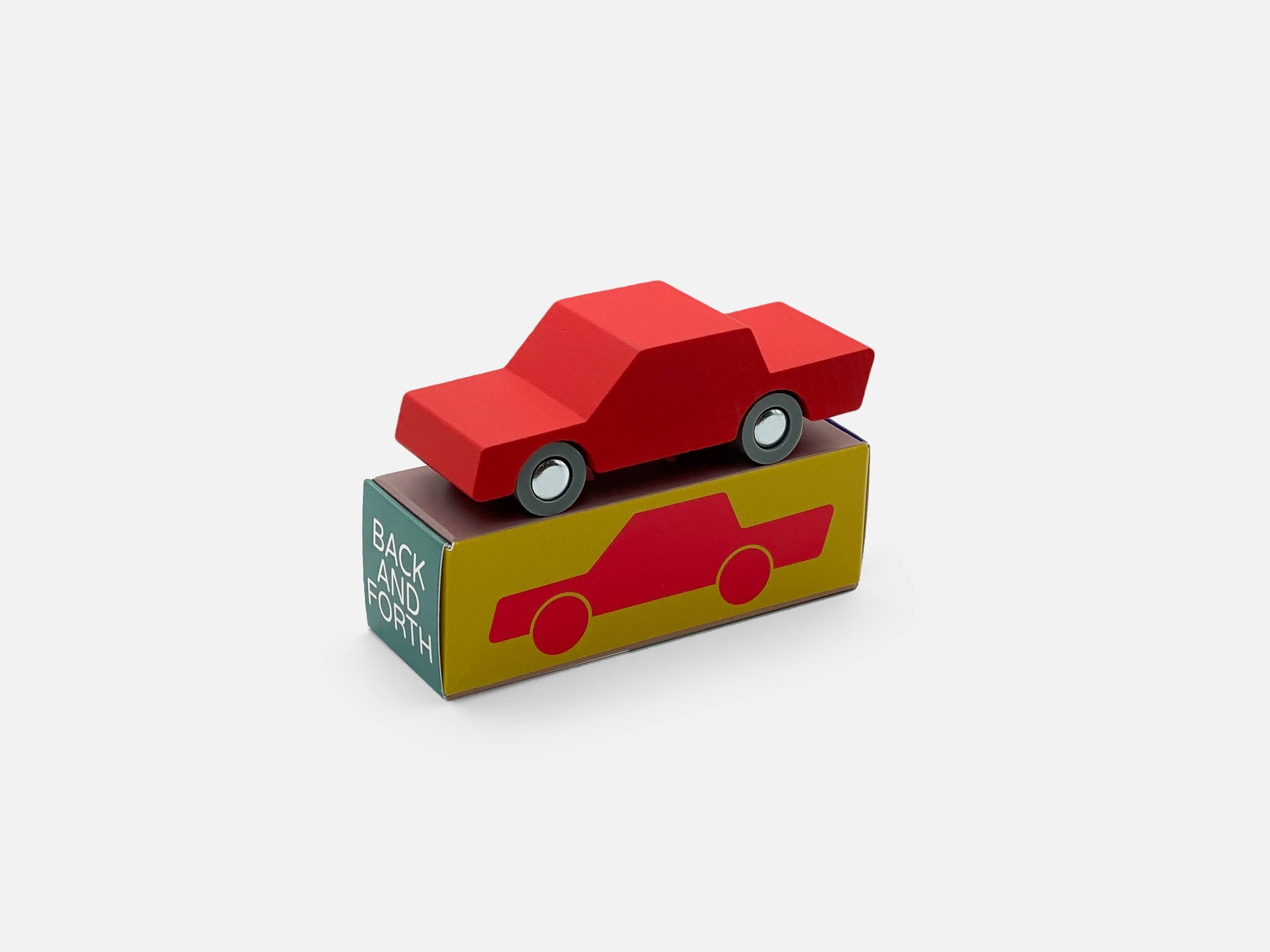 Wooden Toy Car - Back&Forth Cars Waytoplay Toys   