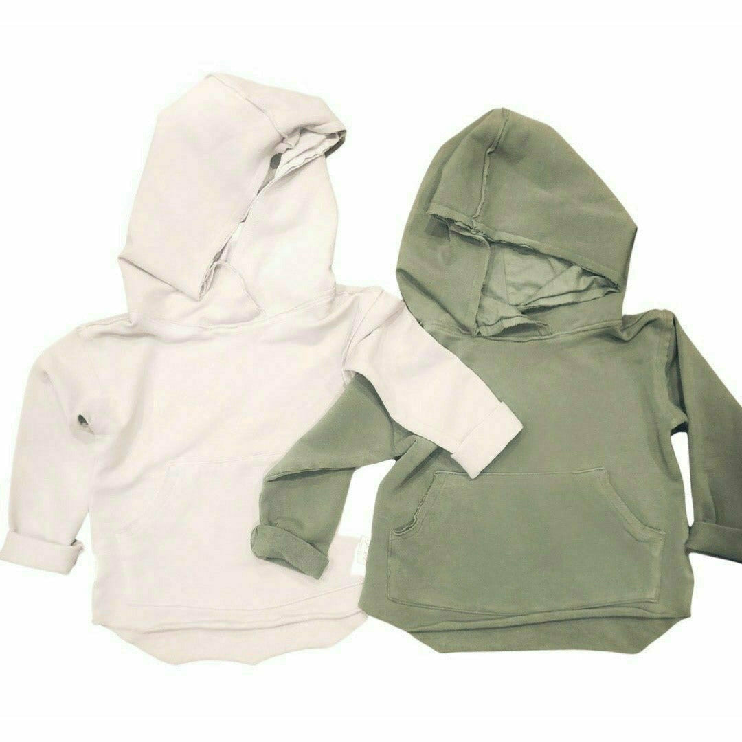 Organic Baby  Benji Hoodie Olive Sweatshirts Be Mi Los Angeles   